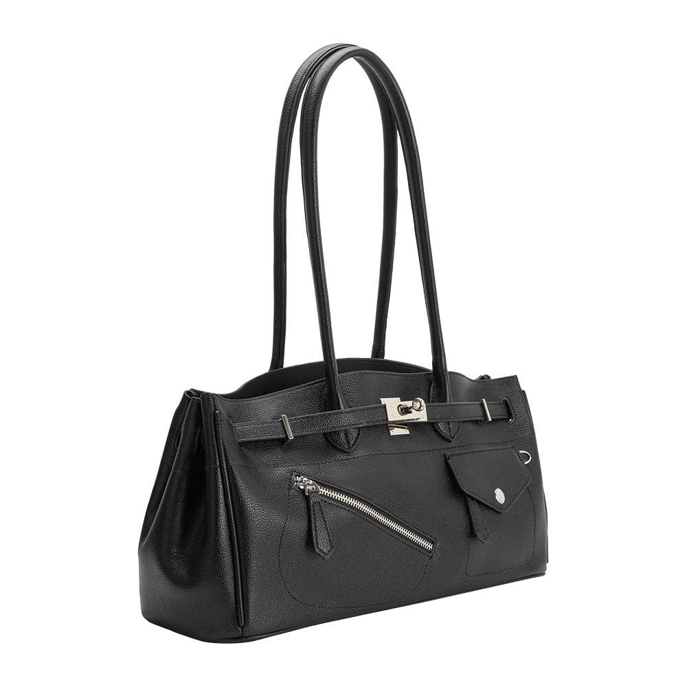 Lena's Vegan Leather Shoulder Bag