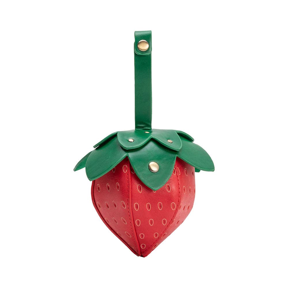 Strawberry Red Wristlet